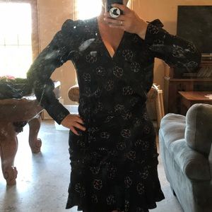 Veronica Beard silk wrap dress